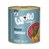 WOW Dog konzerva Senior kachna s batáty 800g