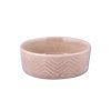 Miska keramická Zig Zag 12cm písková 0,34l