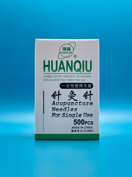 Akupunkturní jehly jednorázové 500 ks