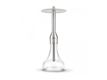 TSAR Ultimate Stainless Hookah Silver