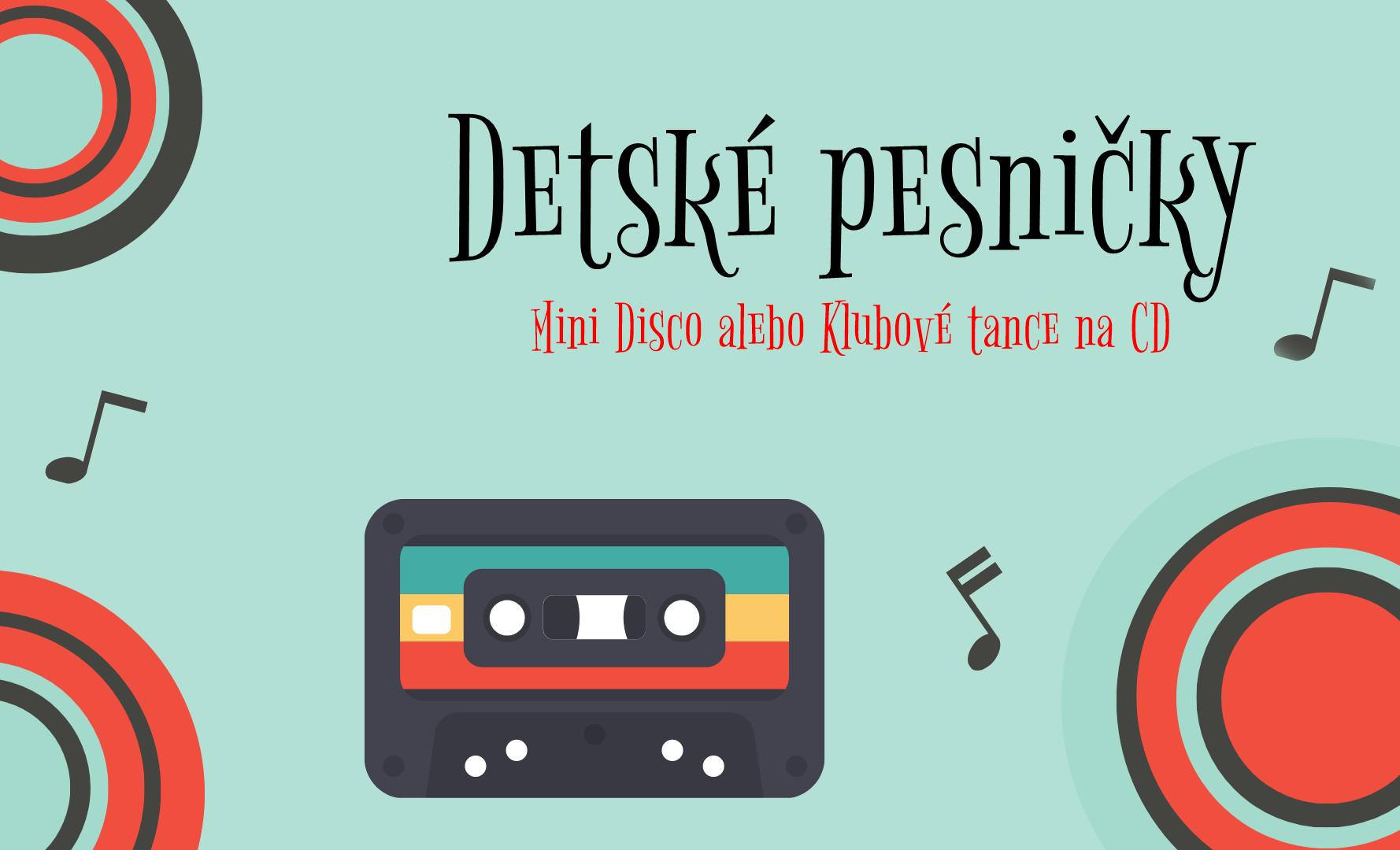 Pesnicky na tancovanie pre deti na CD