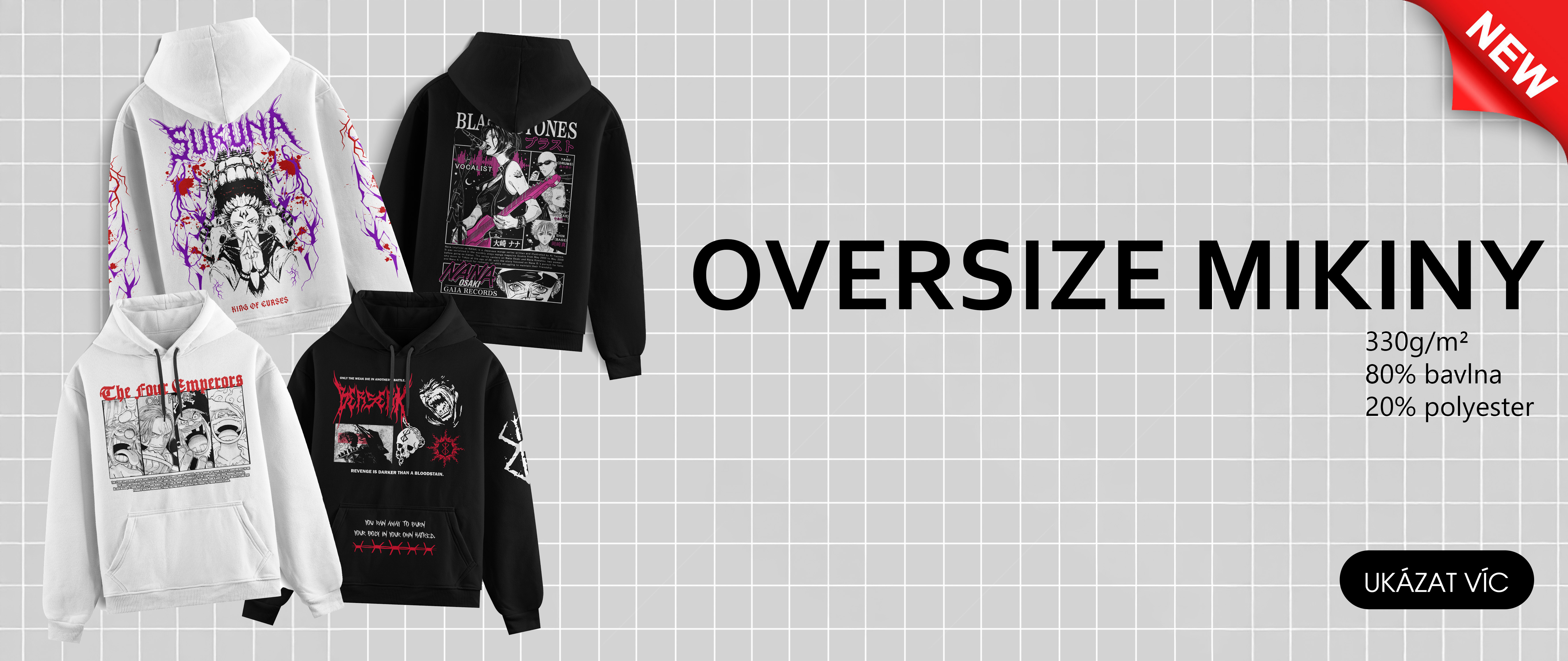 Oversize mikiny