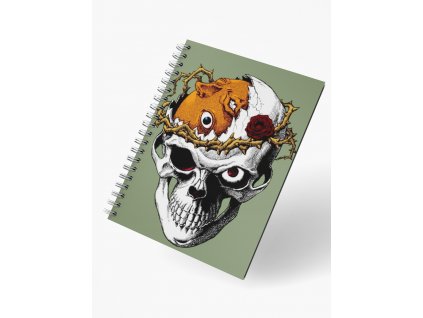 render mockup of spiral notebook floating facing front 26111 (6)