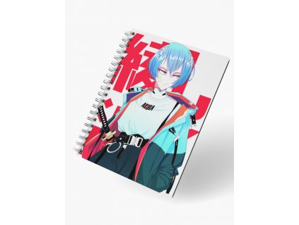 render mockup of spiral notebook floating facing front 26111 (48)