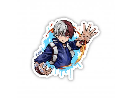 Samolepka Todoroki #02