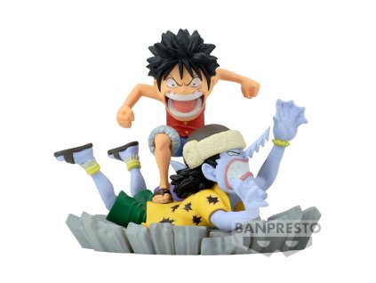 Sběratelská figurka One Piece - Log Stories Luffy VS Arlong 8cm