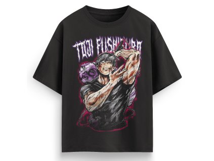 Oversize tričko Jujutsu Kaisen | Toji Fushiguro #05