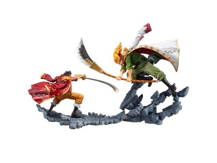 Set sběratelských figurek One Piece - Gol D. Roger VS Edward Newgate 10cm