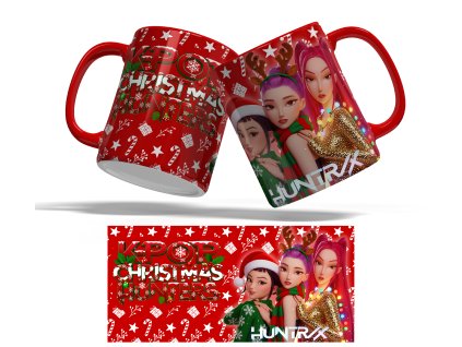 Hrnek K-Pop Demon Hunters - HUNTR/X Xmas #02