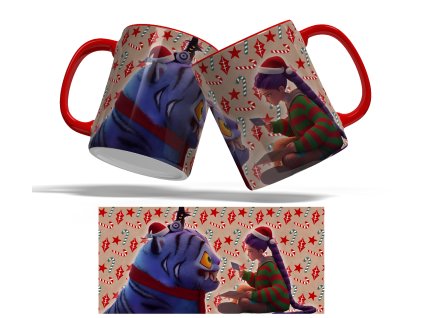 Hrnek K-Pop Demon Hunters - Rumi & Derpy Xmas