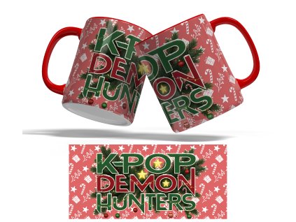 Hrnek K-Pop Demon Hunters - Xmas #01