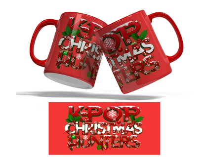 Hrnek K-Pop Demon Hunters - Xmas #02