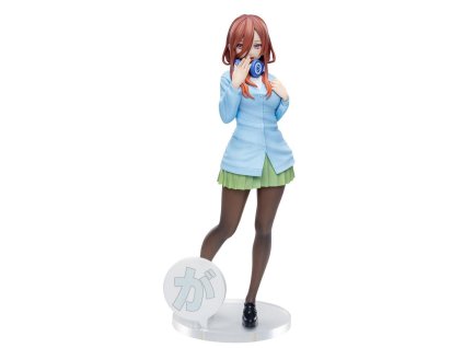 Sběratelská figurka The Quintessential Quintuplets - Miku Nakano Luminasta 20cm