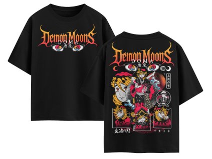 Oversize tričko Demon Slayer | Demon Moons Doma