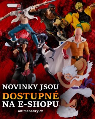 🔥 NOVINKY JSOU TADY! 🔥 Do e-shopu právě dorazily čerstvé anime figurky, které by neměly chybět žádnému fanouškovi 🖤...