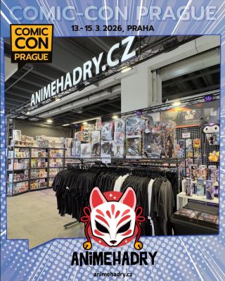 🔥 Comic Con Prague 2026 se blíží a my tam budeme! 🔥 Přijďte navštívit náš stánek a ulovit ten nejlepší anime merch –...