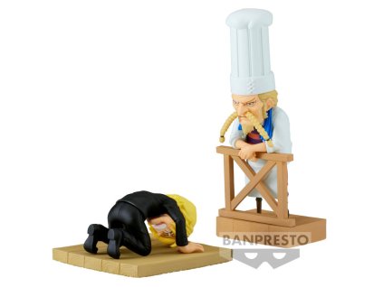 19063 19063 sberatelska figurka one piece log stories sanji zeff 8cm
