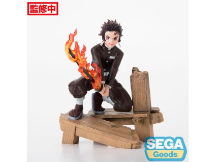 19765 19765 19765 sberatelska figurka demon slayer tanjiro kamado swordsmith village 12cm