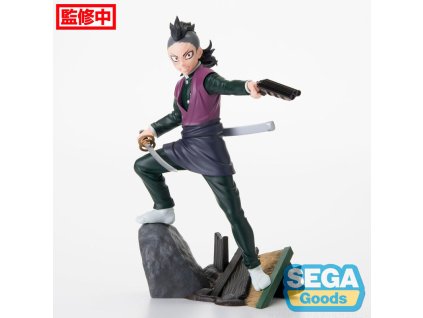 19768 19768 19768 sberatelska figurka demon slayer genya swordsmith village 15cm