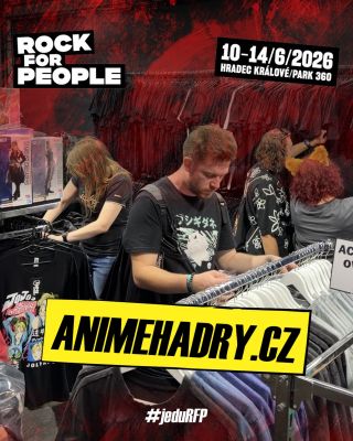 🎸 I letos nás najdete na Rock for People! 🎸 Stejně jako loni budeme mít svůj stánek na festivalu Rock for People a...