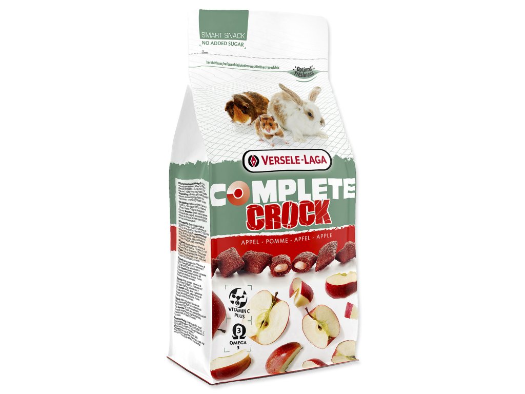 49992 1 pochoutka versele laga crock complete jablko 50 g z kategorie chovatelske potreby a krmiva pro hlodavce a mala zvirata pamlsky pro hlodavce