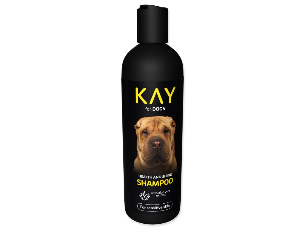57453 1 sampon kay for dog s aloe vera 250 ml z kategorie chovatelske potreby a krmiva pro psy hygiena a kosmetika psa sampony a spreje pro psy