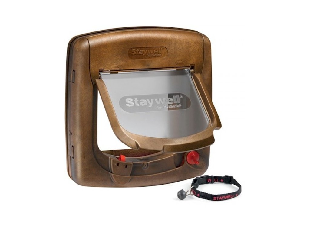 15234 3 petsafe staywell 420 magneticka dvirka dekor drevo z kategorie chovatelske potreby a krmiva pro kocky pelisky dvirka a ostatni doplnky pro kocky dvirka pro kocky