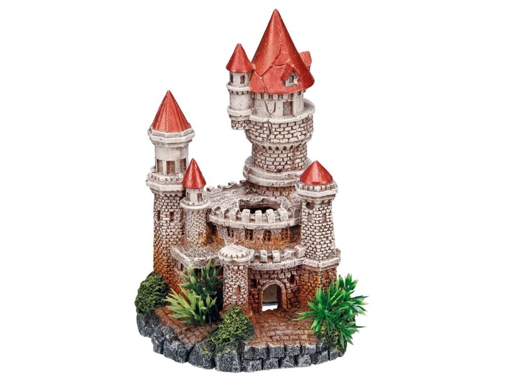 10884 1 nobby akvarijni dekorace hrad 12 x 10 5 x 18 cm z kategorie akvaristicke a teraristicke potreby dekorace do akvaria hrady domy majaky