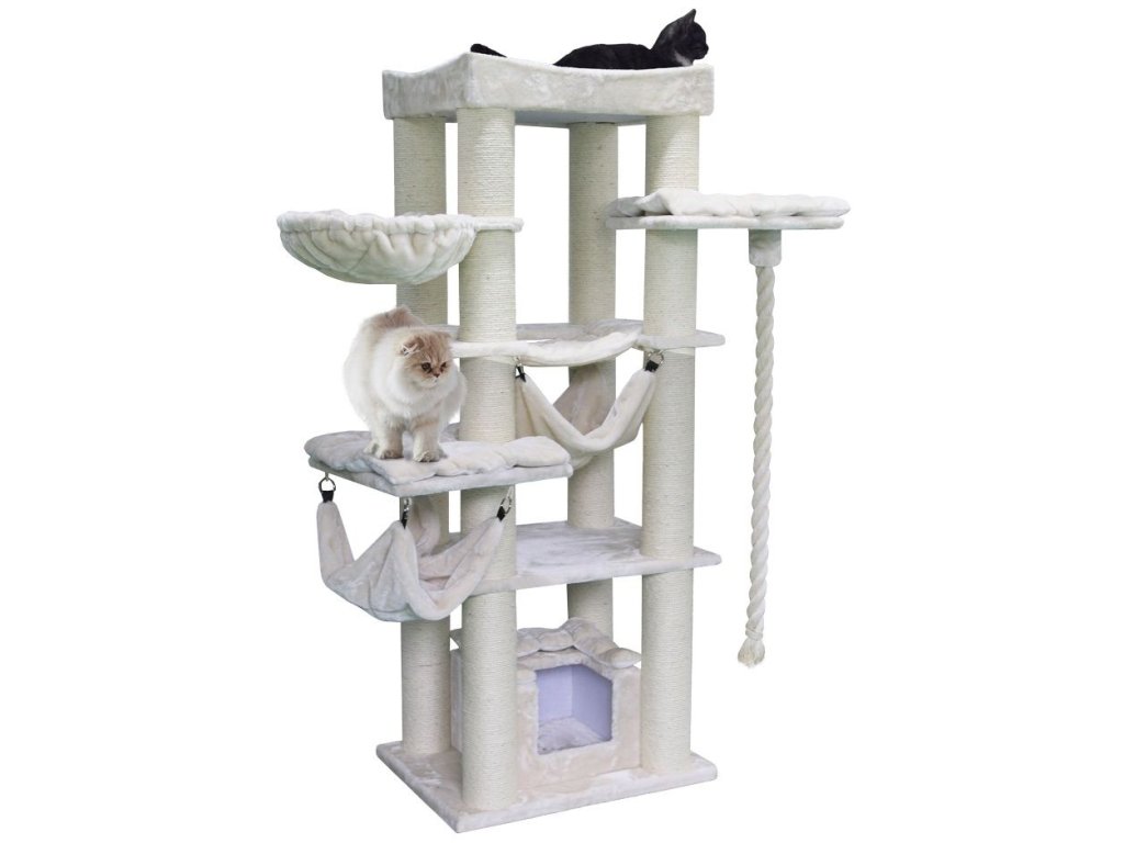 32421 2 nobby skrabadlo rubi kremove 197 cm z kategorie chovatelske potreby a krmiva pro kocky skrabadla pro kocky