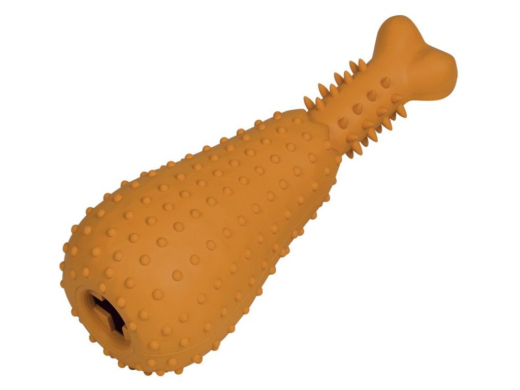 26994 2 nobby hracka pro psy kureci stehynko silna guma 23 5 cm z kategorie chovatelske potreby a krmiva pro psy hracky pro psy gumove hracky pro psy