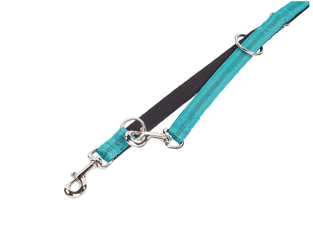 9915 1 nobby soft grip voditko 200cm 20mm tyrkysova z kategorie chovatelske potreby a krmiva pro psy obojky voditka a postroje pro psy voditka pro psy klasicka voditka pro psy