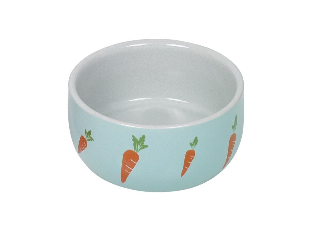 30501 1 nobby keramicka miska mrkvicky 300ml z kategorie chovatelske potreby a krmiva pro hlodavce a mala zvirata misky napajecky misky