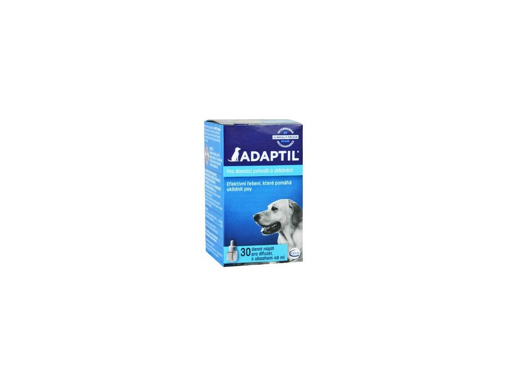 3858 adaptil napln do difuzeru pro zklidneni psa 48ml z kategorie chovatelske potreby a krmiva pro psy vitaminy a leciva pro psy zklidneni nevolnost u psu