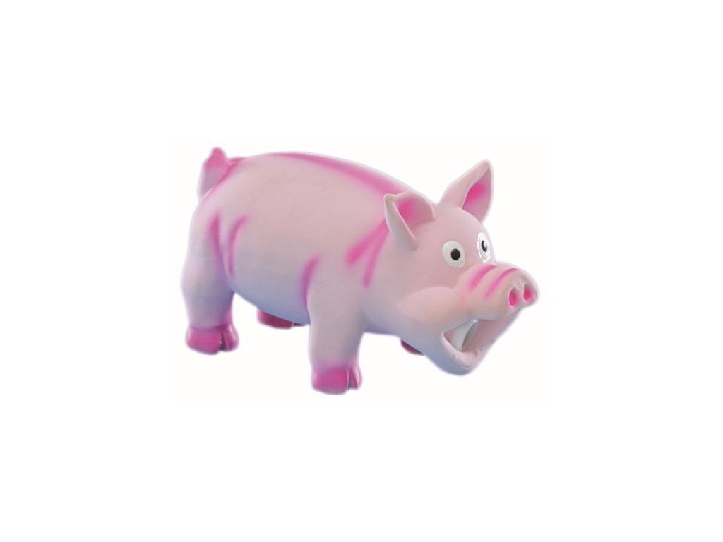 5571 nobby hracka chrochtajici prasatko latex 15cm z kategorie chovatelske potreby a krmiva pro psy hracky pro psy latexove hracky pro psy