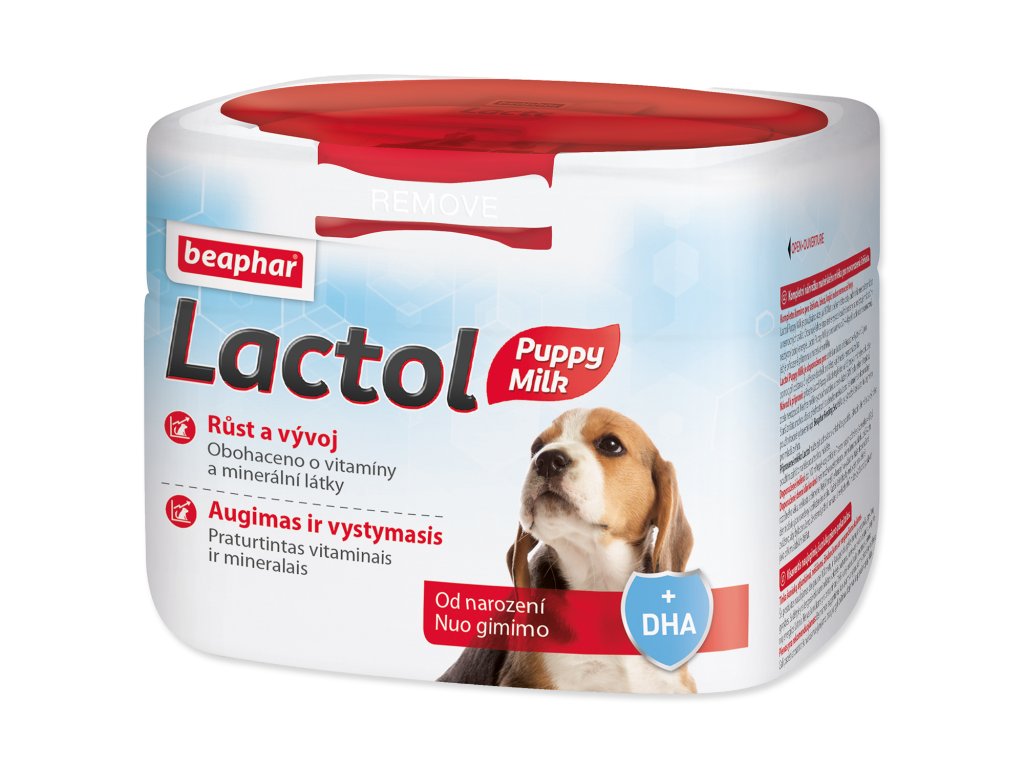 50745 1 beaphar lactol puppy milk mleko susene 250 g z kategorie chovatelske potreby a krmiva pro psy krmiva pro psy steneci mleko