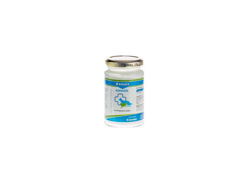 44193 1 canina kokosovy olej 200ml z kategorie chovatelske potreby a krmiva pro psy vitaminy a leciva pro psy kuze a srst psu
