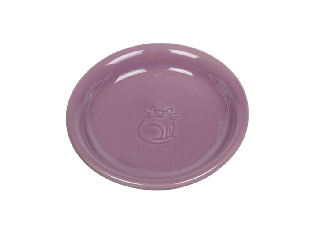 2118 1 nobby nizka keramicka miska fialova 100ml z kategorie chovatelske potreby a krmiva pro kocky misky davkovace pro kocky keramicke misky pro kocky