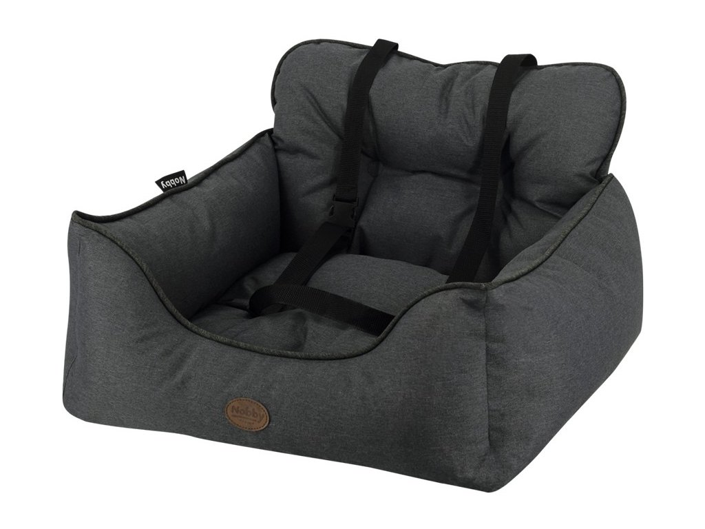 732 1 nobby kadek cestovni pelisek tmave seda 55x50x34cm z kategorie chovatelske potreby a krmiva pro psy pelisky a dvirka pro psy pelechy a pohovky pro psy