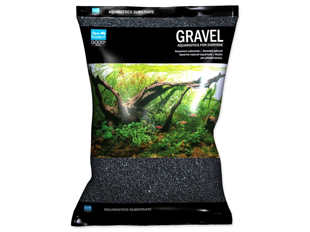 60368 1 pisek aqua excellent 1 6 2 2 mm cerny 3 kg z kategorie akvaristicke a teraristicke potreby pisky a sterky