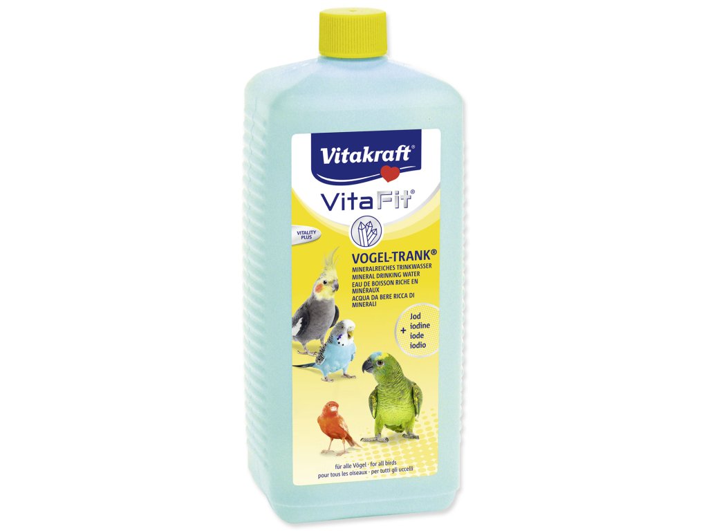 60419 1 vitakraft aqua drink s mineraly 500 ml z kategorie chovatelske potreby pro ptaky a papousky krmivo pro papousky