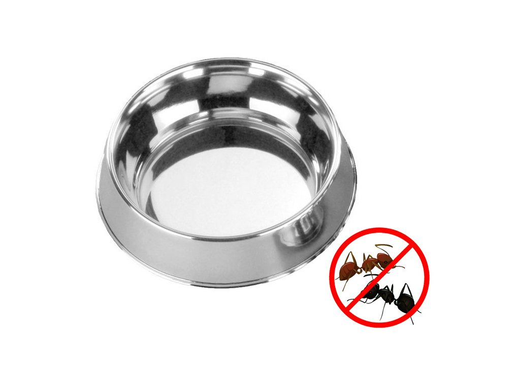 2403 2 nobby nordic nerez miska proti mravencum 250ml 13cm z kategorie chovatelske potreby a krmiva pro psy misky a davkovace pro psy nerezove misky pro psy