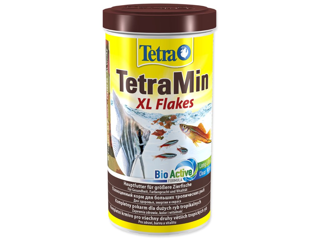 57882 1 tetra tetramin xl flakes 1 l z kategorie akvaristicke a teraristicke potreby akvarijni technika