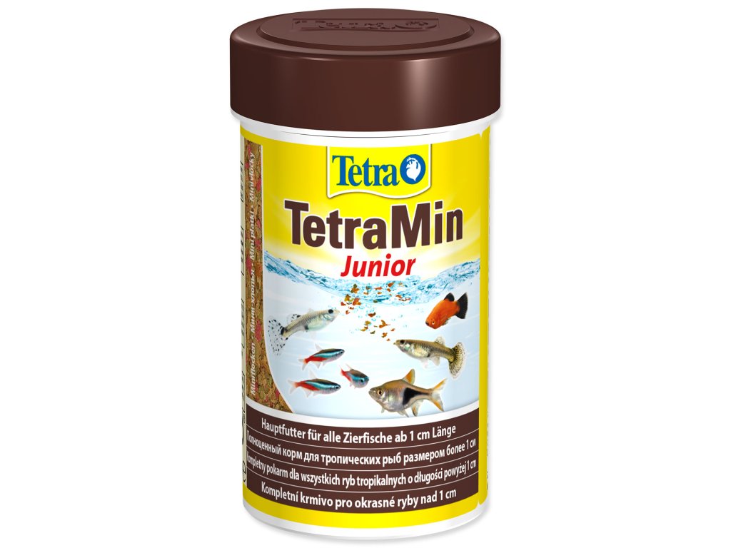 58098 1 tetra tetramin junior 100 ml z kategorie akvaristicke a teraristicke potreby akvarijni technika