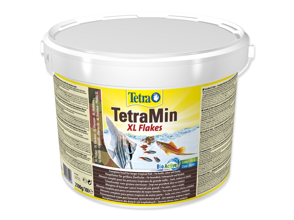 61301 1 tetra tetramin xl flakes 10 l z kategorie akvaristicke a teraristicke potreby akvarijni technika