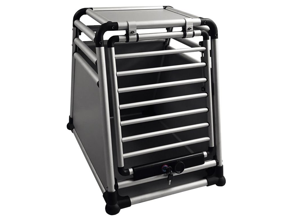 75819 nobby round hlinikovy autobox s 54 5 x 68 6 x 73 5 cm z kategorie chovatelske potreby a krmiva pro psy cestovani se psem klece pro psy