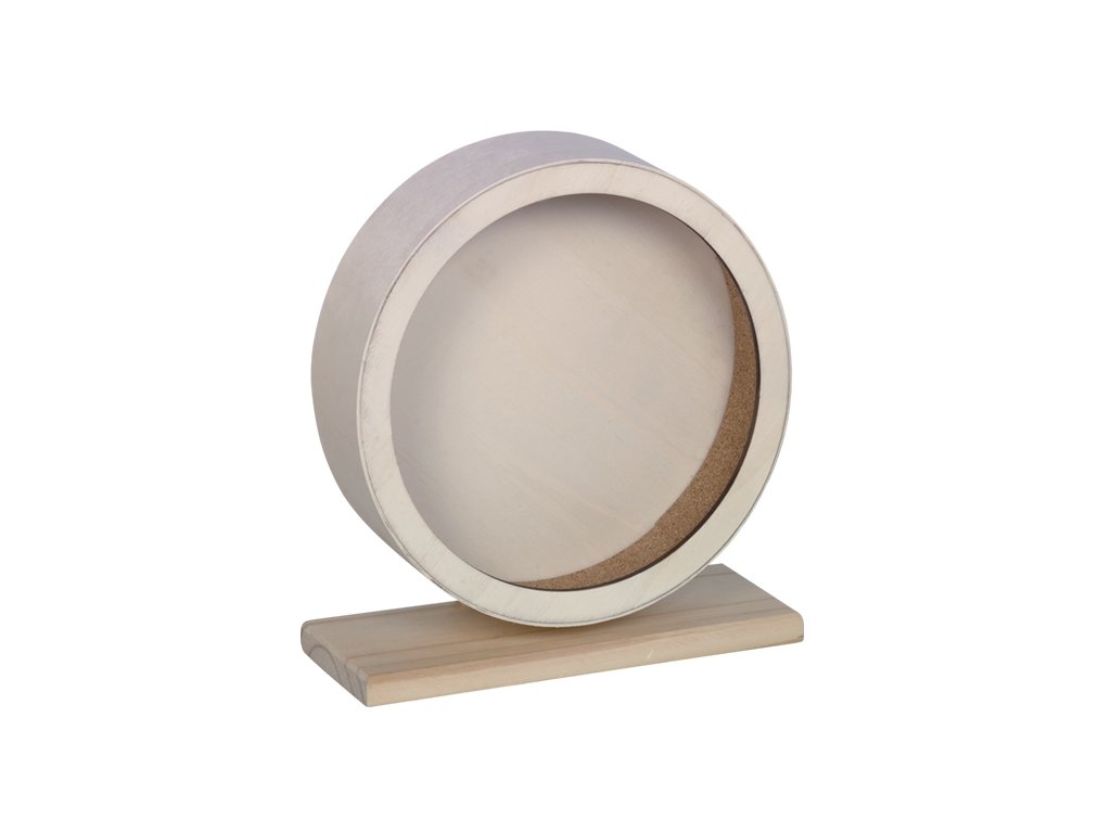 33489 3 nobby dreveny tichy kolotoc cork pro hlodavce 20 cm z kategorie chovatelske potreby a krmiva pro hlodavce a mala zvirata kolotoce koule