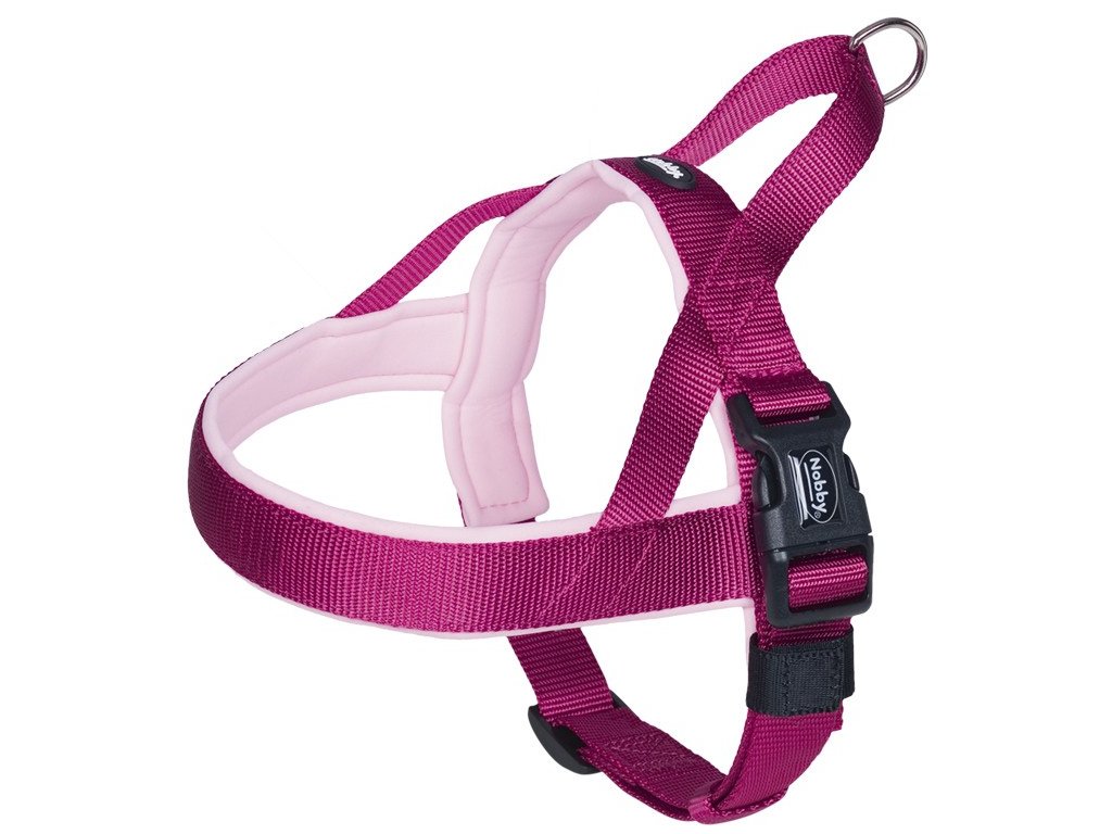 24492 1 nobby classic preno norsky postroj l malina z kategorie chovatelske potreby a krmiva pro psy obojky voditka a postroje pro psy postroje pro psy