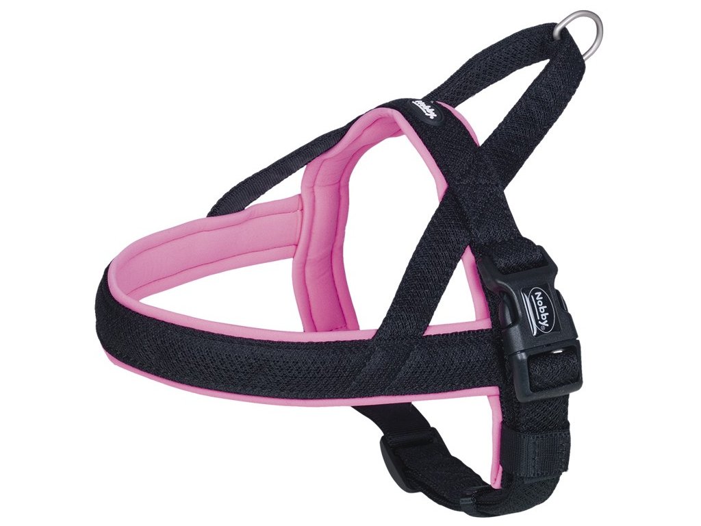 24921 1 nobby mesh preno norsky postroj s m ruzovy z kategorie chovatelske potreby a krmiva pro psy obojky voditka a postroje pro psy postroje pro psy