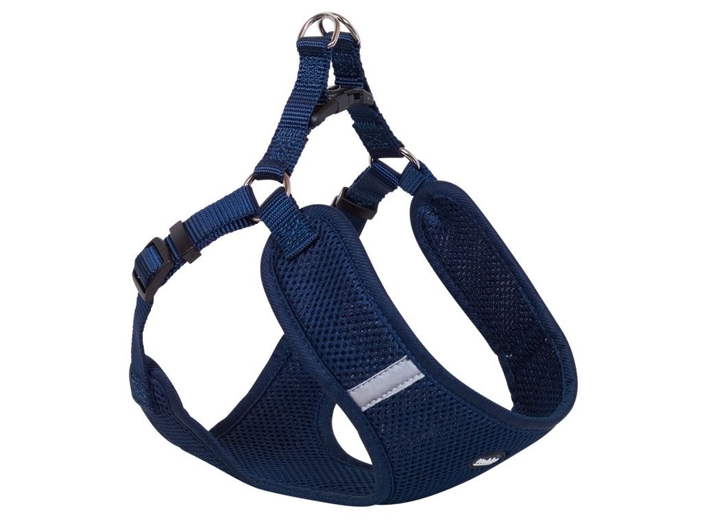 58574 nobby hrudni postroj mesh reflect modra m z kategorie chovatelske potreby a krmiva pro psy obojky voditka a postroje pro psy postroje pro psy