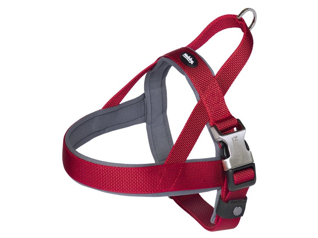 4032 1 nobby classic preno royal norsky postroj m l cervena z kategorie chovatelske potreby a krmiva pro psy obojky voditka a postroje pro psy postroje pro psy